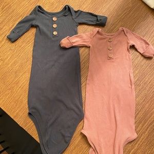 2 Caden Lane knotted gowns